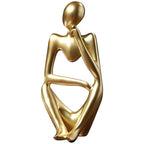 Tranquil Glow Abstract Art Figures