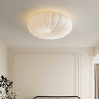 Modern Flush Mount Ceiling Light with Remote Dimming - Elegant Design