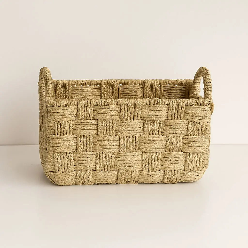 Elegant Handcrafted Rope Baskets for Stylish Storage
