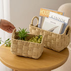 Elegant Handcrafted Rope Baskets for Stylish Storage