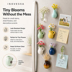 Charming Magnetic Ceramic Bud Vases