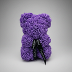 Artificial Flower Teddy Bear - Rose Gift for Mother's Day Decoration
