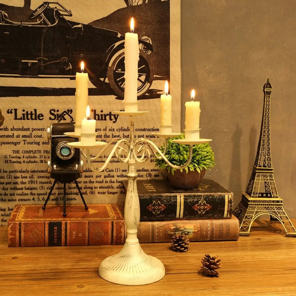 Elegant Metallic Candle Holders for Any Decor