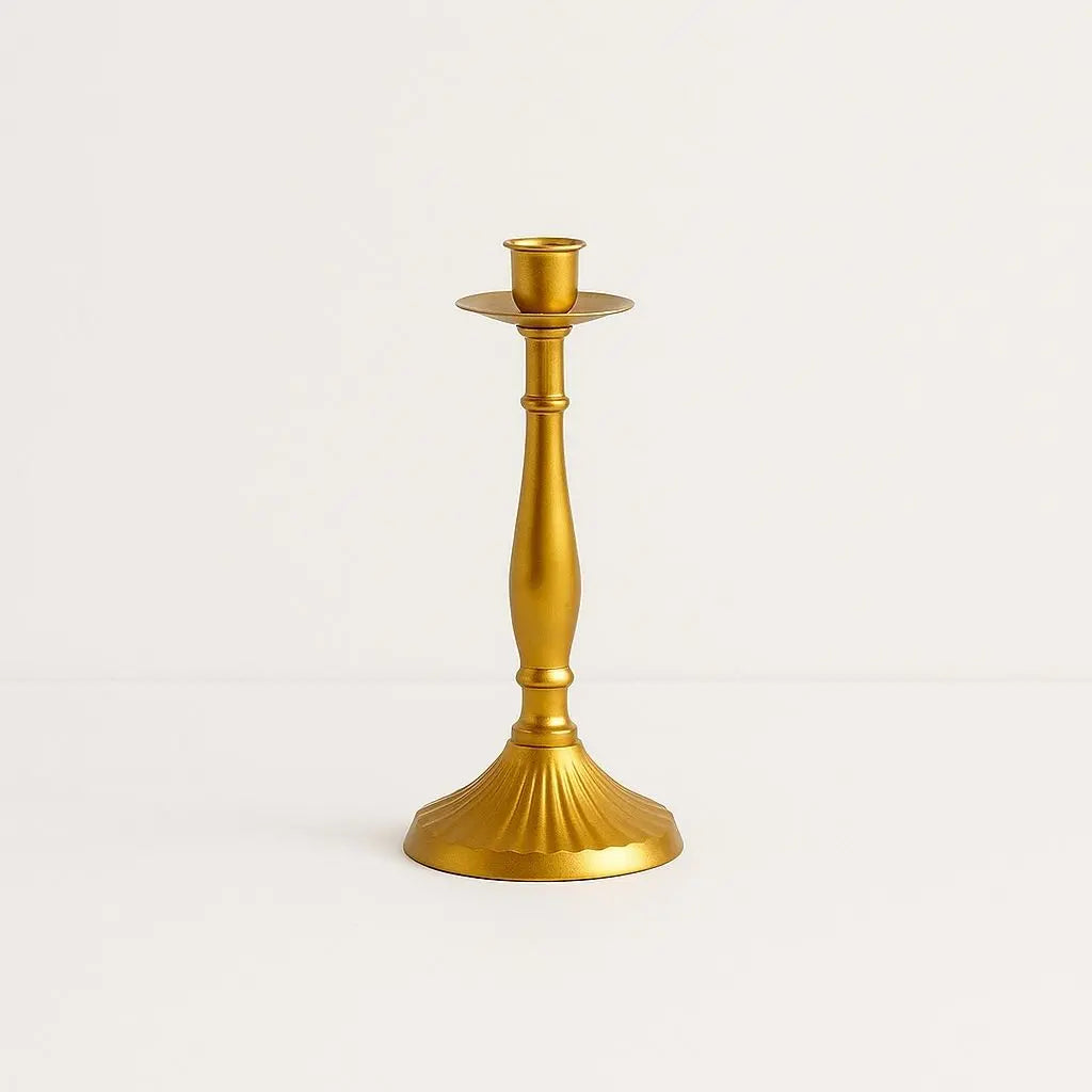Elegant Metallic Candle Holders for Any Decor
