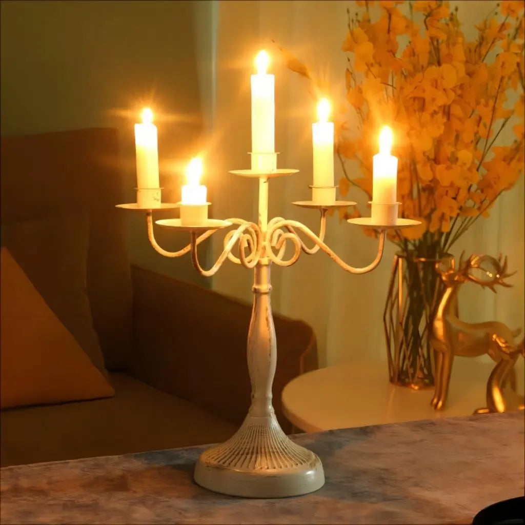 Elegant Metallic Candle Holders for Any Decor