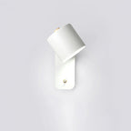 Cylindrical Wall Light Fixture for Plug-In Use