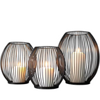 Elegant Sphere Iron Candle Stand