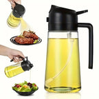 CulinarySpritz - 2-in-1 Oil Dispenser with Tilt & Spray Functionality