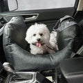 TravelSafe Canine Car Bed with Adjustable Straps & Easy-Clean Cover
