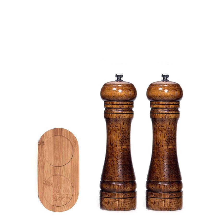 EcoCraft Adjustable Spice Grinder Set - Effortless Flavor Boost