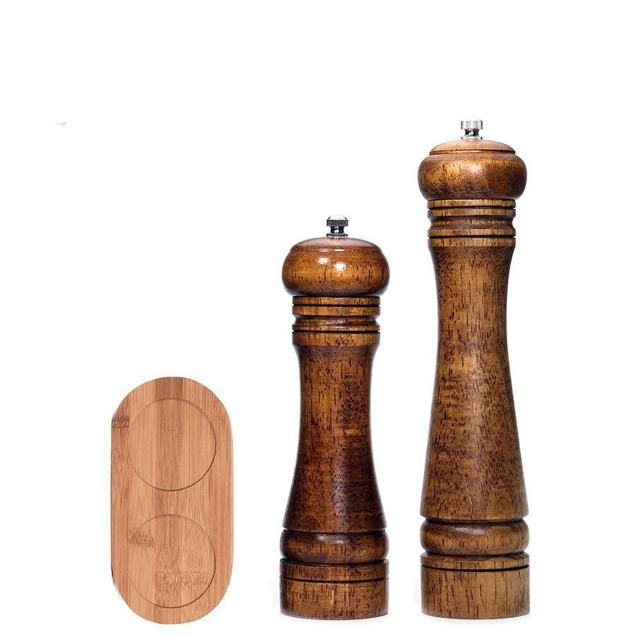 EcoCraft Adjustable Spice Grinder Set - Effortless Flavor Boost