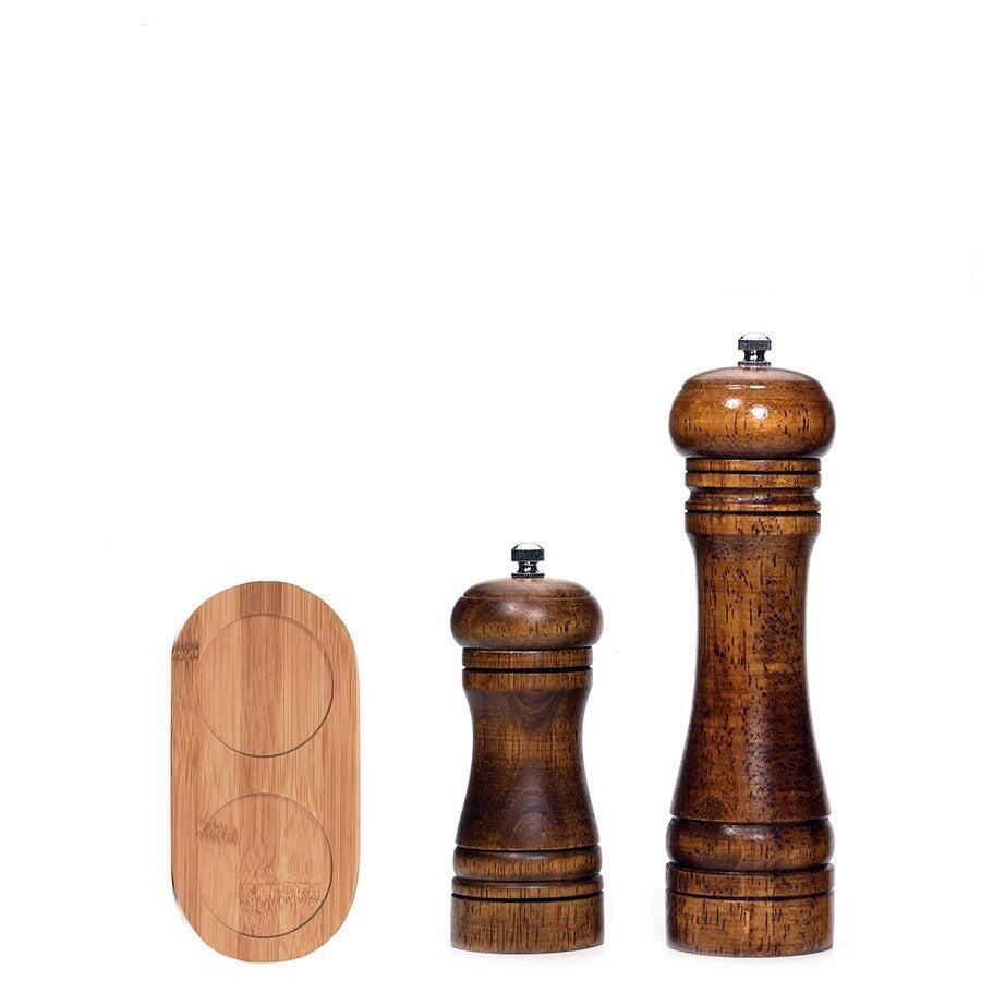 EcoCraft Adjustable Spice Grinder Set - Effortless Flavor Boost