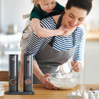 Sleek Rechargeable Spice Grinder Set – USB Powered, Adjustable Grind