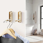 Compact Foldable Wall Hook - Stylish Zinc Alloy Organizer