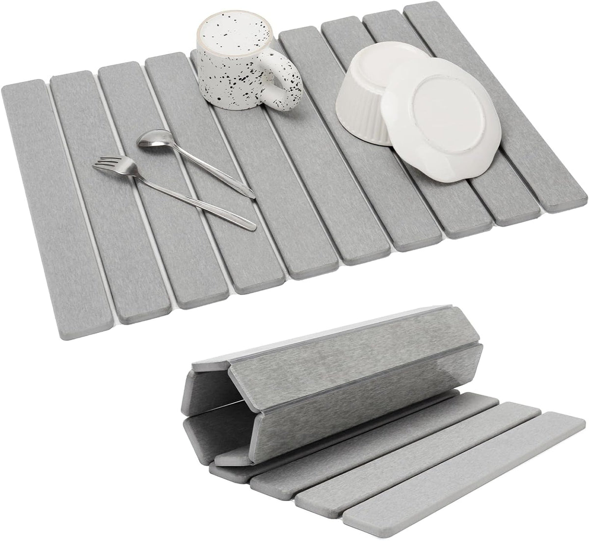 SwiftDry Diatomite Bath Mat - Anti-Mold, Heat-Resistant & Versatile