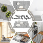 SwiftDry Diatomite Bath Mat - Anti-Mold, Heat-Resistant & Versatile