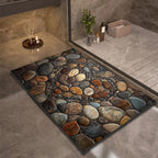 EcoSmart Quick-Dry Bathroom Mat for Safe Stepping