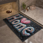 EcoSmart Quick-Dry Bathroom Mat for Safe Stepping