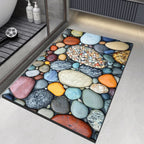 EcoSmart Quick-Dry Bathroom Mat for Safe Stepping