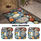 EcoSmart Quick-Dry Bathroom Mat for Safe Stepping