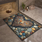 EcoSmart Quick-Dry Bathroom Mat for Safe Stepping