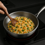Titanium Chef's Non-Stick Frying Pan - Versatile Cooking Companion