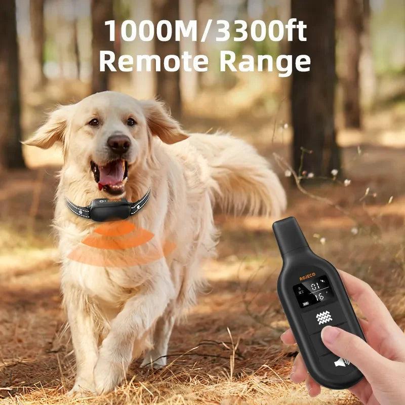 SmartPet Trainer Waterproof Rechargeable Collar with Remote