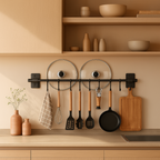 Elevate Your Kitchen Organization with a Versatile Hook Rack