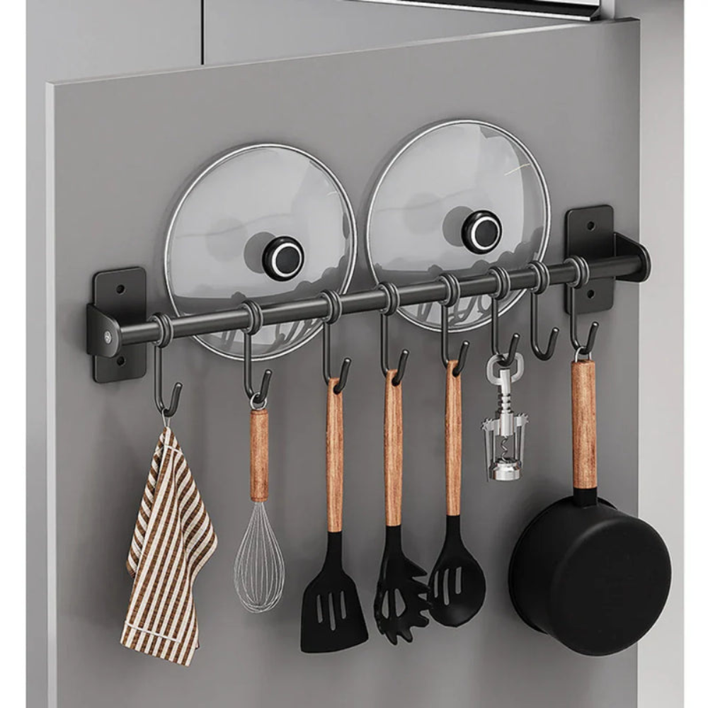 Elevate Your Kitchen Organization with a Versatile Hook Rack