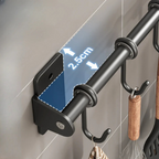Elevate Your Kitchen Organization with a Versatile Hook Rack