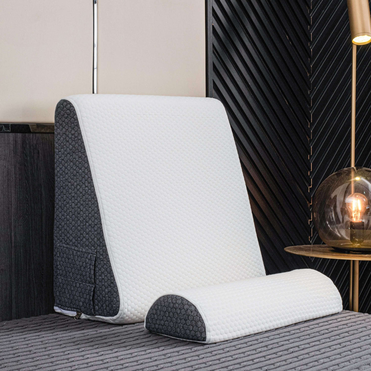Elevate Comfort Wedge Pillow – Cooling Memory Foam Support