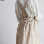 100% Cotton Cross-Back Apron With Pockets