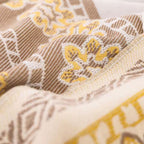 100% Cotton Fringed Boho Mandala Blanket