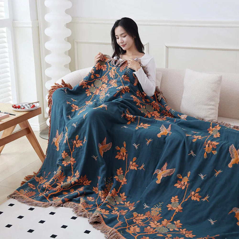 100% Cotton Multi-Layer Gauze Blanket