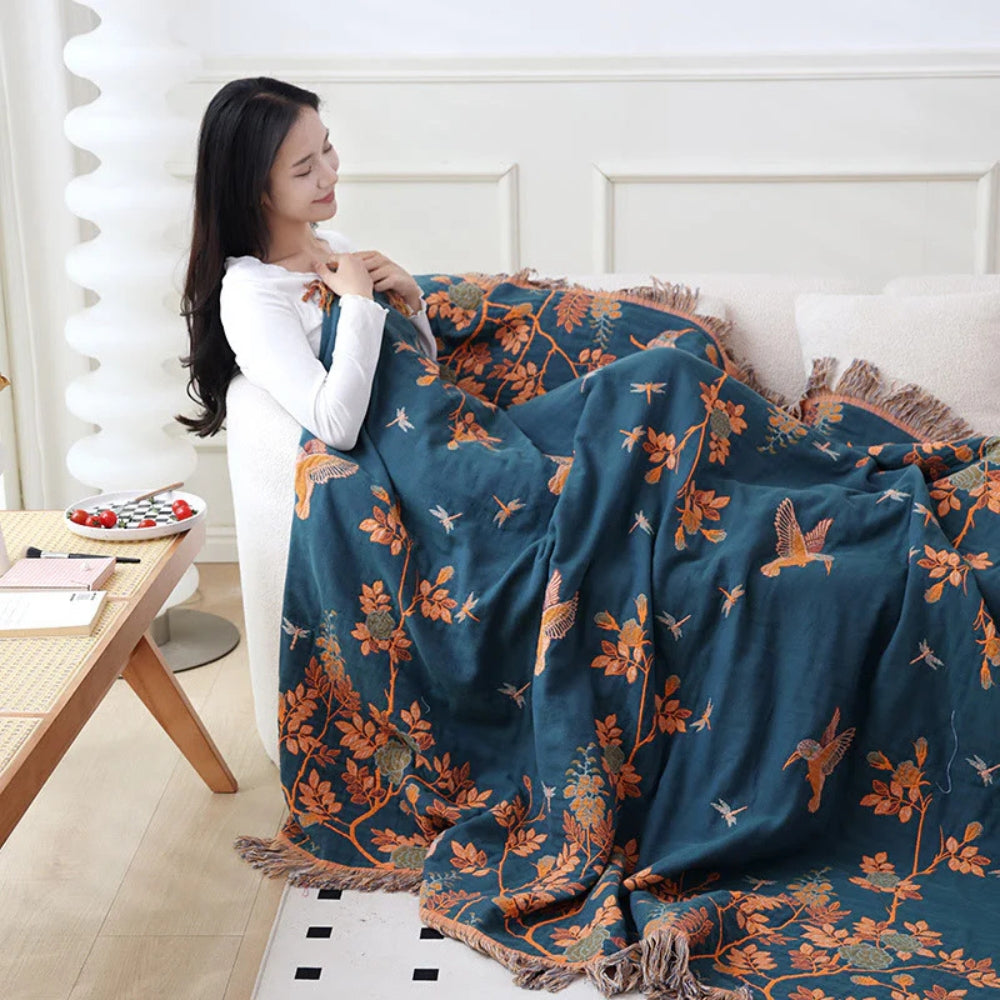 100% Cotton Multi-Layer Gauze Blanket