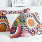 100% Cotton Nordic Sunburst Pillowcase (Button Closure)