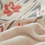 100% Cotton Reversible Floral Blanket (All-Season)