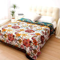 100% Cotton Reversible Jacquard Throw (All-Season)