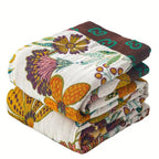 100% Cotton Reversible Jacquard Throw (All-Season)