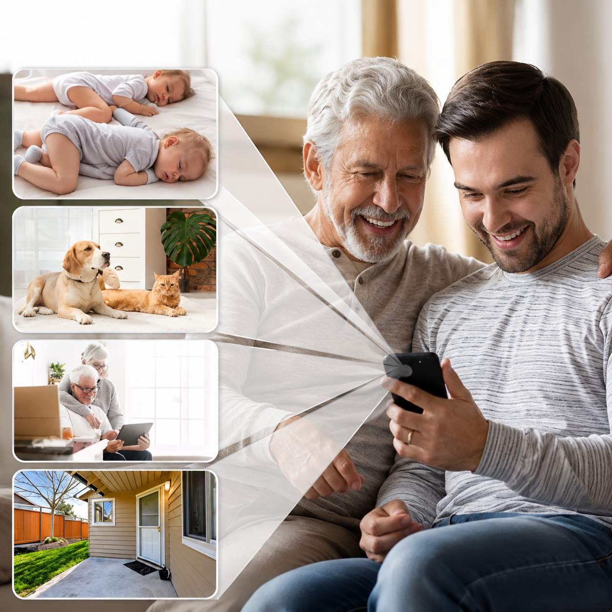 1080P Wireless Night Vision Security Camera (Indoor/Outdoor)