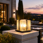 12W Warm LED Stainless Steel Pillar Light