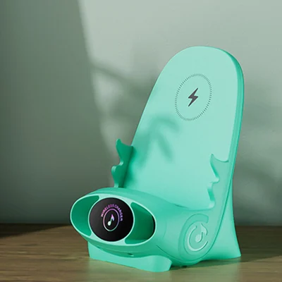 15W Fast Ventilated Wireless Charging Phone Stand (Portrait & Landscape)