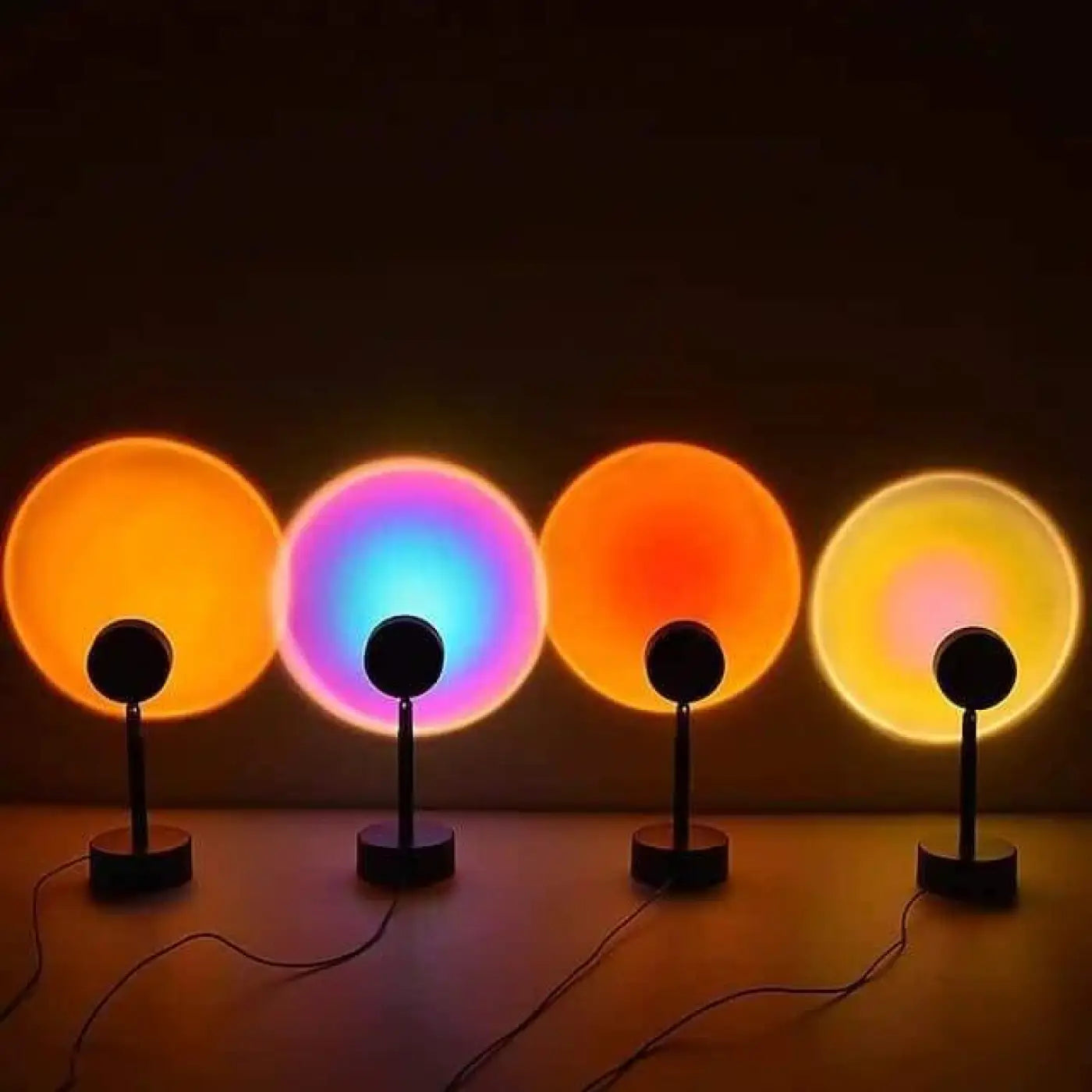 180° Adjustable Sunset LED Bedside Lamp