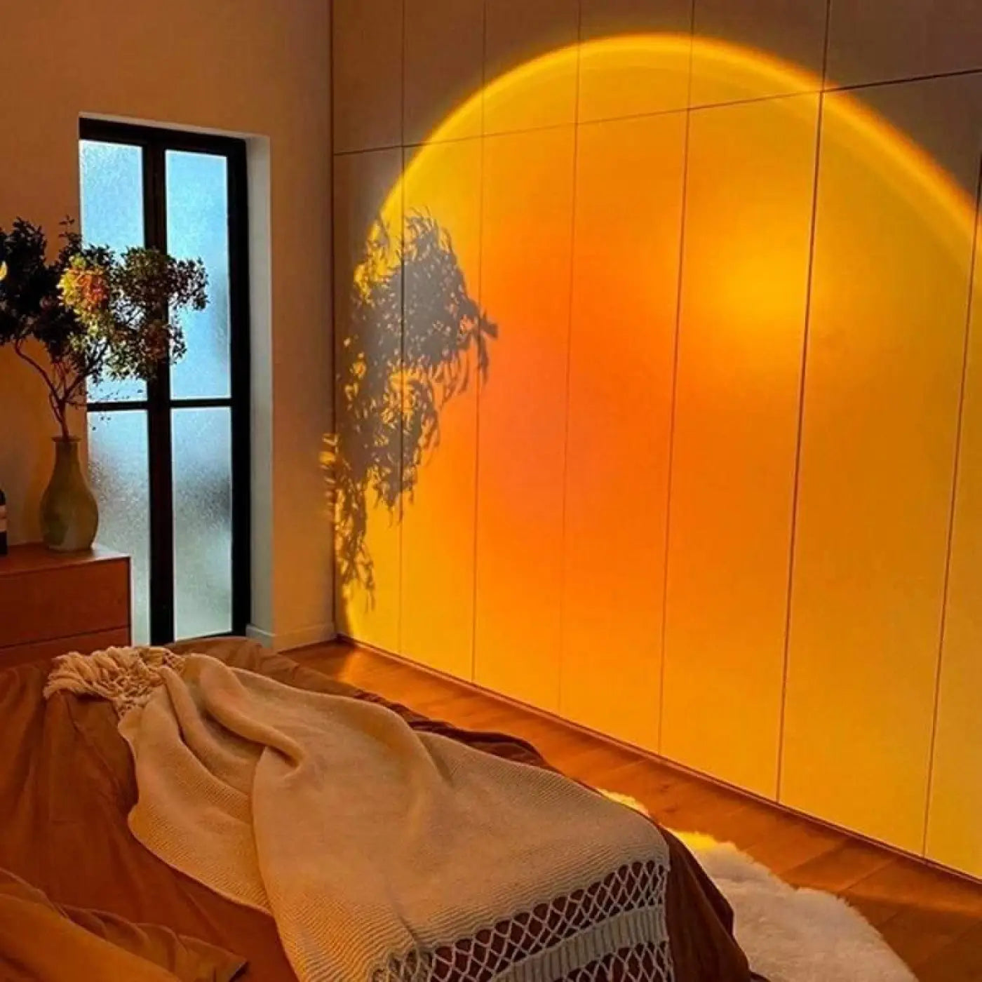180° Adjustable Sunset LED Bedside Lamp