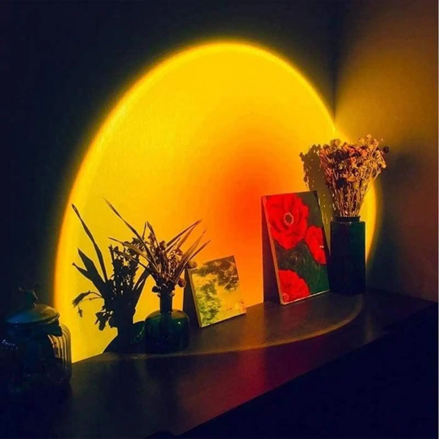 180° Adjustable Sunset LED Bedside Lamp