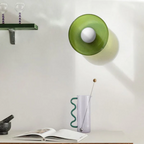 2-in-1 Wall & Ceiling Dimmable Stone Glass Flush Mount Light