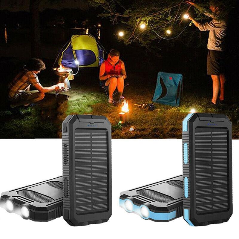 20,000mAh Solar Waterproof Power Bank