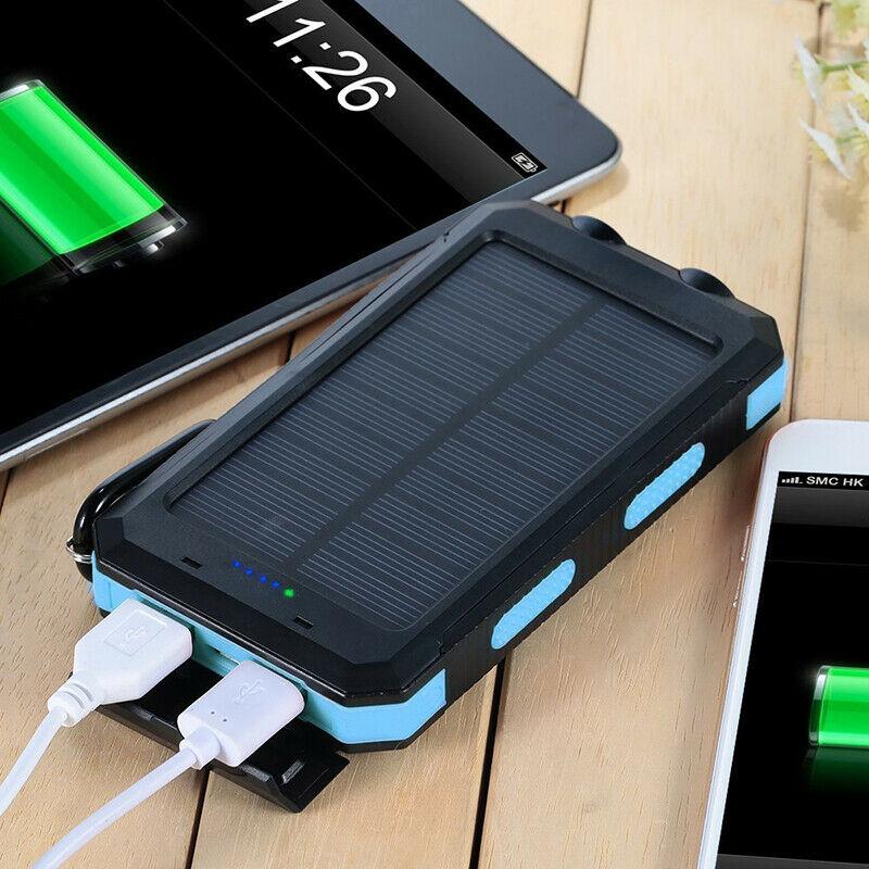 20,000mAh Solar Waterproof Power Bank