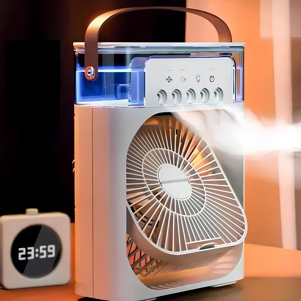 25-Hour Rechargeable USB & AC Air Cooler