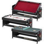 3-In-1 Game Table Billiards Air Hockey & Table Tennis